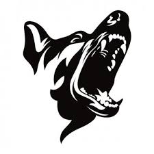 Her history includes a longstanding culture of guarding animals and after that people and home. German Shepherd Barking Free Vector Eps Cdr Ai Svg Vector Illustration Graphic Art