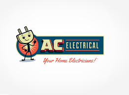Ac Electrical Retro Logo For An Electric Company Retro Branding Retro Logo Design Logo Design Beautiful Logos Design