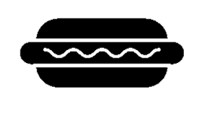 Hot Dog Dog Stencil Hot Dogs Stencils