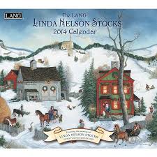 Linda Nelson Stocks Wall Calendar Lang Is Proudly Celebrating The Return Of Linda Nelson Stocks The Renowned Ar Christmas Art American Folk Art Americana Art