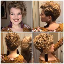 Dyt 3 4 Short Permed Hair Short Hair Styles Short Curly Hair