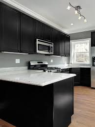 Black Kitchen Cabinets