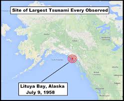 At 12:32 am alaska time on january 23, 2018, a magnitude 7.9 earthquake shook alaska residents out of their beds and set off fears of a tsunami all down the west coast. Alaskan Super Wave The 1958 Mega Tsunami Wdrb Weather Blog