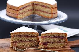 Torta con farina di grano saraceno e mirtilli. Torta Di Grano Saraceno