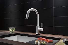 Check spelling or type a new query. Brizo Solna Single Handle Single Hole Pull Down Kitchen Faucet With Smarttouch Delta Faucet Company