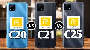 Realme C20 Vs Realme C21 Vs Realme C25 Youtube