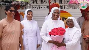 Welcome Sr. Celine Jacob (The Visiting Councilor) to Auxilium Ahmednagar