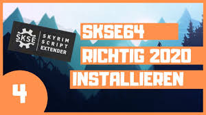 Nov 19, 2019 · the skyrim script extender (skse) is a tool used by many skyrim mods that expands scripting capabilities and adds additional functionality to the game. Skyrim Richtig Starten Mit Skse64 2021 Skyrim Special Edition Modding Guide Youtube