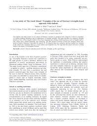 Below you will find examples of college case study papers: Pdf A Case Study Of The Good School Examples Of The Use Of Peterson S Strengths Based Approach With Students