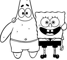 Cartoon character coloring pages for kids. Astonishing Spongebob Coloring Sheets Pdf Photo Ideas Haramiran