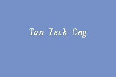 A career at tan tock seng hospital offers you the opportunity to make a difference. Tan Teck Ong Lawyer In Kuching