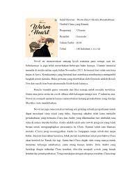 Contoh sinopsis novel pada artikel kali ini kita akan. Contoh Resensi Novel