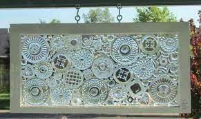 Glass Plates Glued To A Window Genius Window Crafts Window Pane Art Window Art