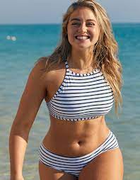 Aerie High Neck Bikini Top High Neck Bikinis High Neck Bikini Top Swim Fashion