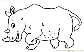 Construction vehicles and tools coloring pages. Rhinoceros 08 Coloring Page For Kids Free Rhinoceros Printable Coloring Pages Online For Kids Coloringpages101 Com Coloring Pages For Kids