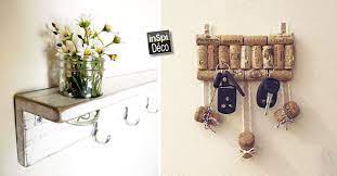 Une fois cette étape terminée, on est prêt à poser son porte clé mural original sur une surface verticale près. Porte Cles Mural Fait Maison Voici 20 Idees Originales