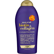 Biotin And Collagen Thickening Shampoo Review Ogx Thick Full Biotin Collagen Conditioner 19 5 Fl Oz Walmart Com Biotin And Collagen Shampoo Ogx Shampoo Collagen