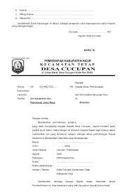 Jangan lupa book mark website ini untuk mendapatkan update terbarunya. Contoh Surat Resmi Kepala Desa