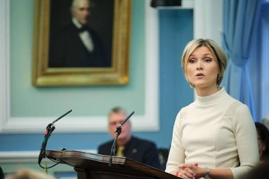 Kristrún Frostadóttir er meðal hundrað rísandi stjarna Time.