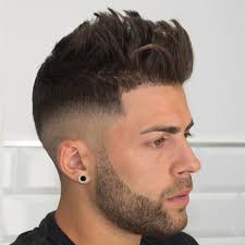 With this look, the hair is shaved down to one length from a line extending back from the temple, while the hair on top is left medium to long. 50 Best Mid Fade Haircuts For Men 2021 Guide