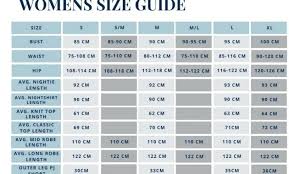 Express Size Chart Desetfan Website