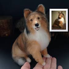 Miniature Custom Shetland Sheepdog Sable Sheltie Memorial Etsy In 2020 Realistic Stuffed Animals Gifts For Dog Owners Shetland Sheepdog