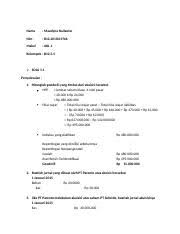 Check spelling or type a new query. Maudyna Nailaufar Tugas Bab 1 Akl B12 5 5 03766 Docx Nama Maudyna Nailaufar Nim B12 2018 03766 Makul Akl 1 Kelompok B12 5 5 Soal 1 1 Penyelesaian 1 Course Hero