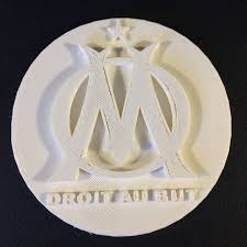 Maillots domicile extérieur actualités pour la saison en cours, voir: 3d Printable Olympique De Marseille Logo By Chris Schneider