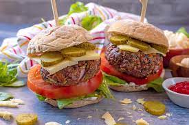 Healthy Hidden Vegetable Beef Burgers Recipe Homemade Burgers Beef Burgers Hidden Vegetables