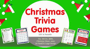 Also, be sure to check out christmas bible verses to share for scripture for the holidays! Christmas Trivia Games Printable Christmas Party Games