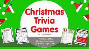 Play thousands of free online trivia quiz games. Christmas Trivia Games Printable Christmas Party Games