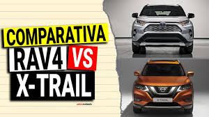 Ниссан икс трейл 2021, ниссан рок, ниссан икс треил 2021. Toyota Rav4 Vs Nissan X Trail 2020 Comparativa Youtube