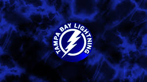 Your tampa bay lightning super stars !! Logo Of Tampa Bay Lightning With Blue And Black Background Hd Tampa Bay Lightning Wallpaper A Wallpaper Wallpapers Printed