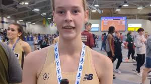 @lextrackandfield freshman Amelia Whorton captures mile, places third in  1,000m at @miaa033 Division 1 Championship @marathonsports