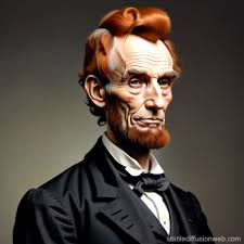 abe lincoln but ginger with hat and irish Prompts