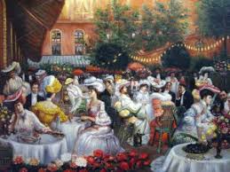 To celebrate, why not take a read of rebecca may johnson's this artwork saved my life feature for elephant, exploring how chicago's renowned 1970s installation, the dinner party, taught her to take cooking and eating seriously. Dinner Party Painting By Jules Alexandre Grun Reproduction Ipaintings Com