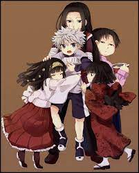 alluka killua illumi kalluto and milluki hunter x hunter hunter x hunter hunter anime hunter