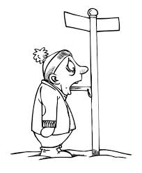 These pictures will get the attention of older kids and help them talk about the. A Guy Tongue Stick To Frozen Road Sign On Winter Coloring Page Download Print Online Coloring Pages For Free Color Nimbus