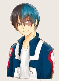 Todoroki Shouto Villain Au Inverted Boku No Hero Academia Hero My Hero Academia Shouto Cosplay Anime