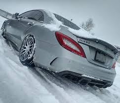 Daily Driving Mercedes Clc63 Plowing Snow Mercedes Benz Cls Mercedes Benz Amg Mercedes Cls