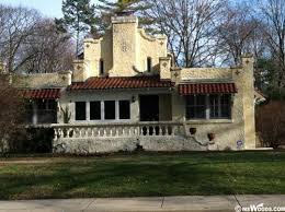 Mission Revival Style Home In Indianapolis Mission Style Homes Spanish House Colonial Style