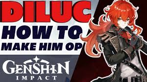 Diluc This Is How You Become Op Genshin Impact Diluc Guide Weapons Artifacts More Youtube