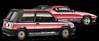 daihatsu sharade detomaso turbo mobil