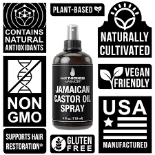 Once you apply it, it stays put. Buy Organic Jamaican Black Castor Oil Spray For Hair Growth Pure Unrefined Extra Dark Tropical Oils For Thickening Hair Eyelashes Eyebrows Avoid Hair Loss Thinning Hair For Men Women Cold