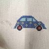 Scenic camel cross stitch chart. 1