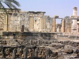 A town on the northern end of the sea of galilee, probably on the here the lord lived after the beginning of his ministry, so that capernaum is called his own city. Capernaum Synagogue Ruins Of The Ancient Synagogue At Cape Flickr