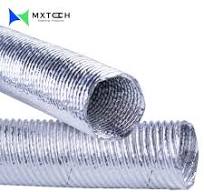 Aluminum Foil Corrugated Conduit Thermo Shield Tube for Aluminium Heat  Reflective Sleeve Tin Foil protection Tube