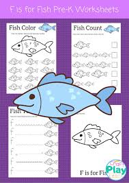 letter f worksheets for preschool craft play learn
