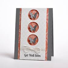 Rest, relaxation, and the love of family and friends can be especially helpful for a fast recovery of injury or sickness. Get Well Soon Card Craftgawker