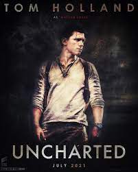 Let's hop back to tom holland's uncharted movie. Uncharted Fan Made Movie Poster With Tom Holland Uncharted